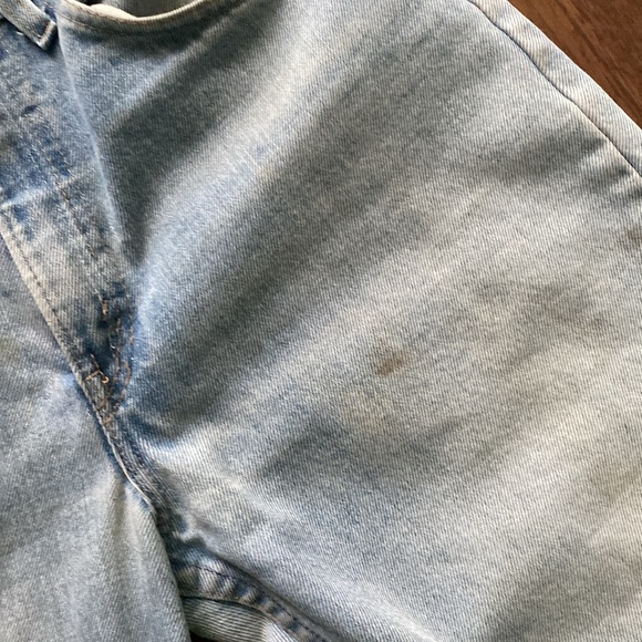 Vintage Levis Orange Tab 519 High Waisted Rise Cotton Jeans 90s Straight Long 30 - Picture 4 of 5